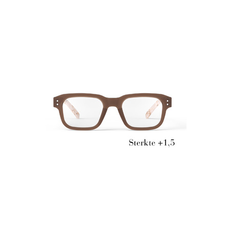 Izipizi reading glasses lightbrown