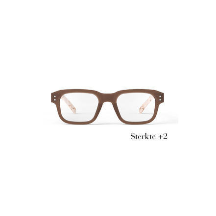 Izipizi reading glasses lightbrown