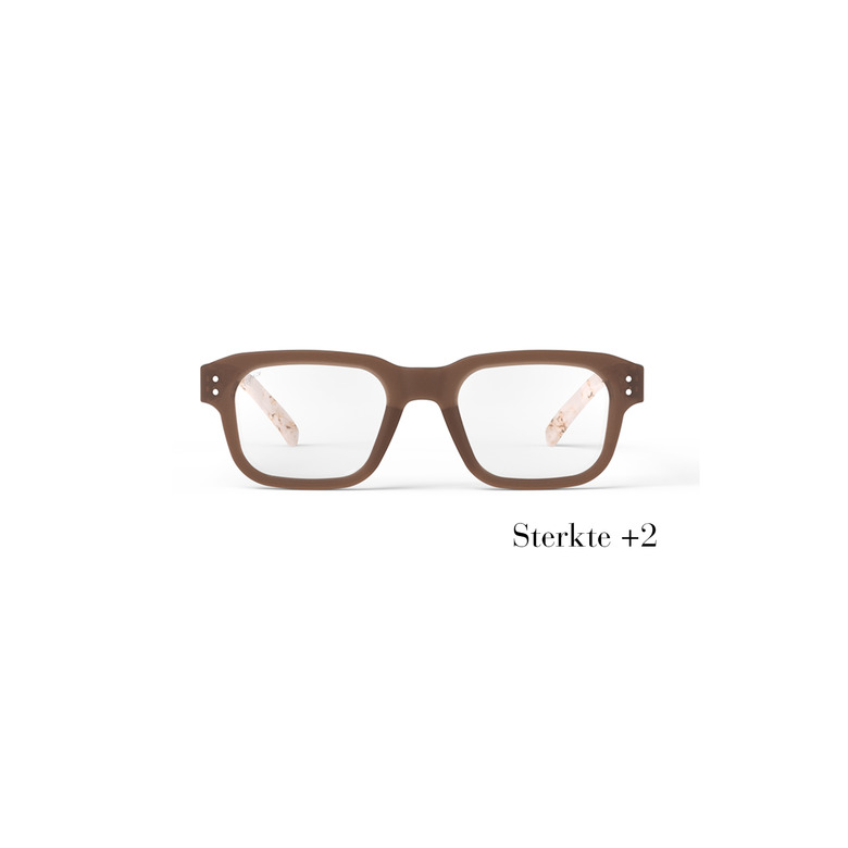 Izipizi reading glasses lightbrown 1