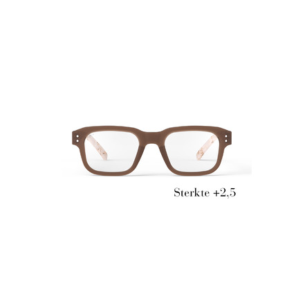 Izipizi reading glasses lightbrown