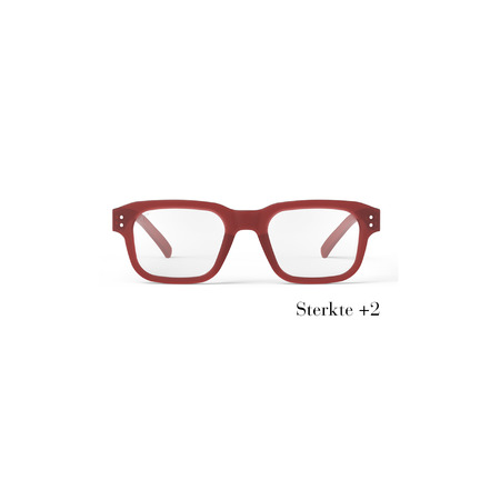 Izipizi reading glasses red