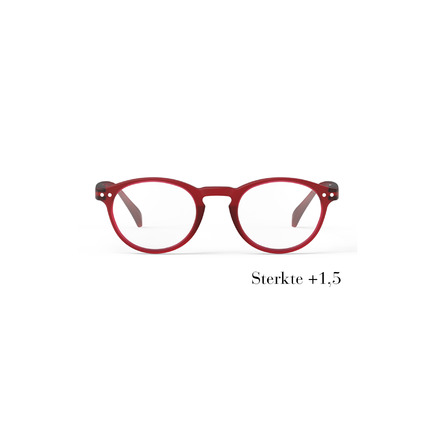 Izipizi reading glasses red