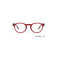Izipizi reading glasses red 1