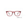 Izipizi leesbril rood 1