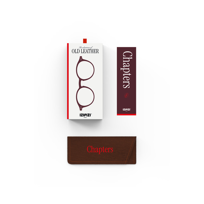 Izipizi reading glasses brown 2