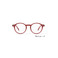 Izipizi reading glasses red 1
