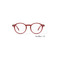 Izipizi reading glasses red 1