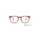 Izipizi reading glasses red 1