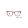Izipizi reading glasses red 1