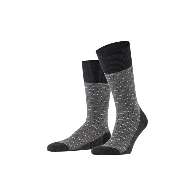 Falke chausettes gris 1