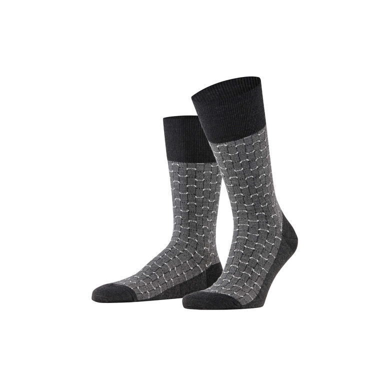 Falke chausettes gris 1