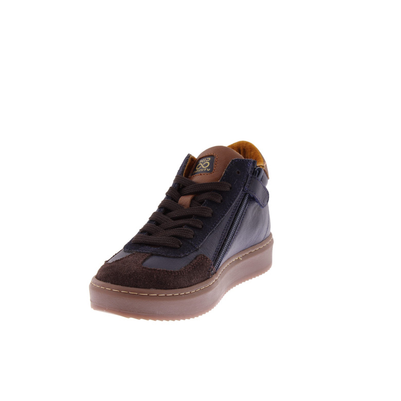 Hip high shoes blue 3
