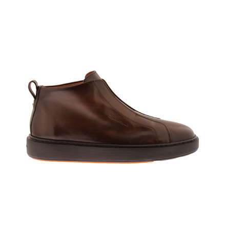 Santoni hoge schoenen bruin