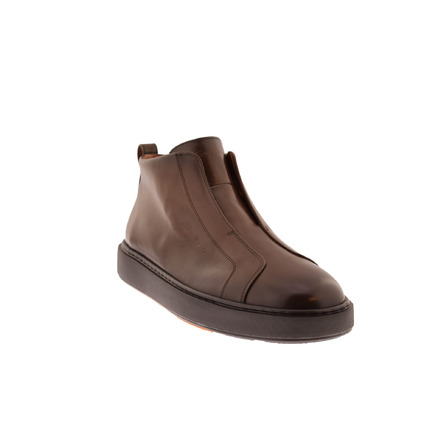 Santoni hoge schoenen bruin