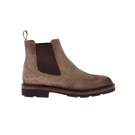 Santoni hoge schoenen taupe