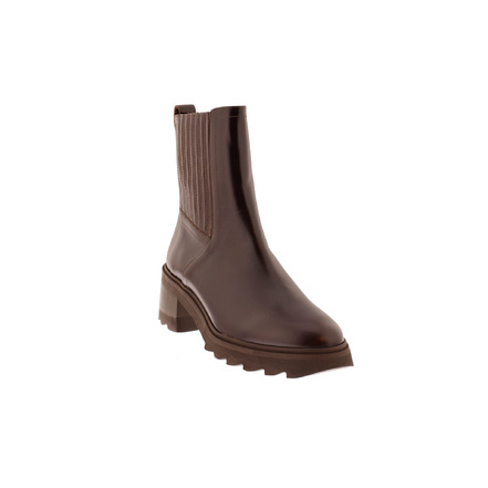 Bobbies stiefelette braun