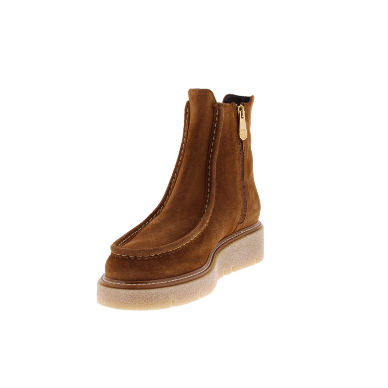 Weekend stiefelette cognac 3