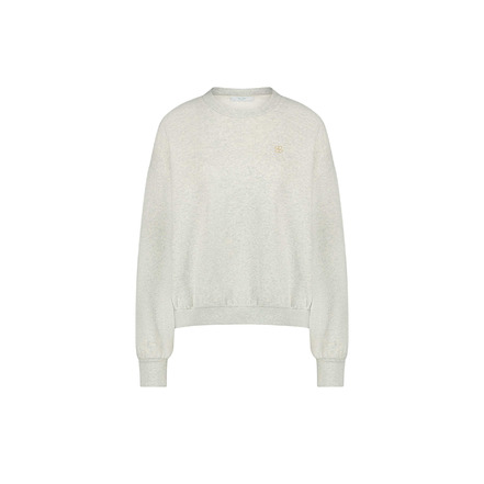 By-bar sweater grijs