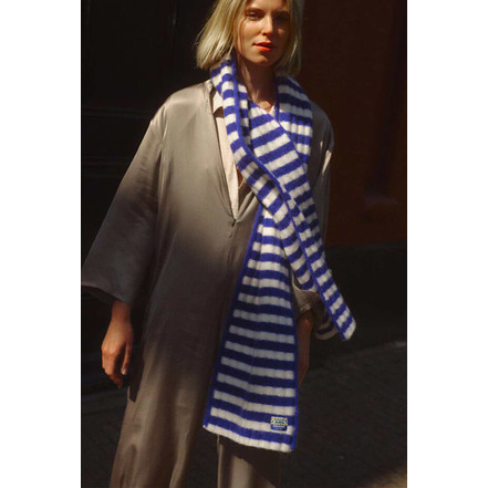 American Vintage scarf blue