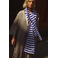 American Vintage scarf blue 2