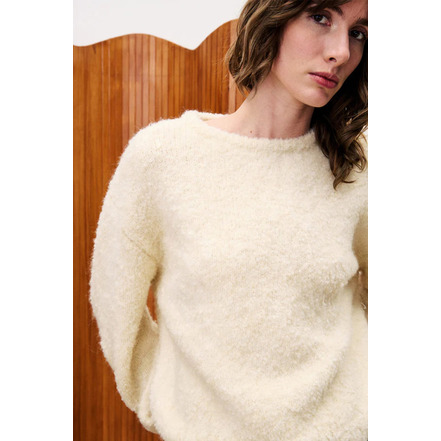 Frnch sweater ecru