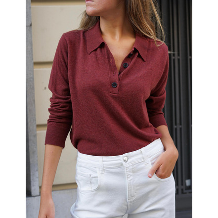 Bad Habits pullover bordeaux