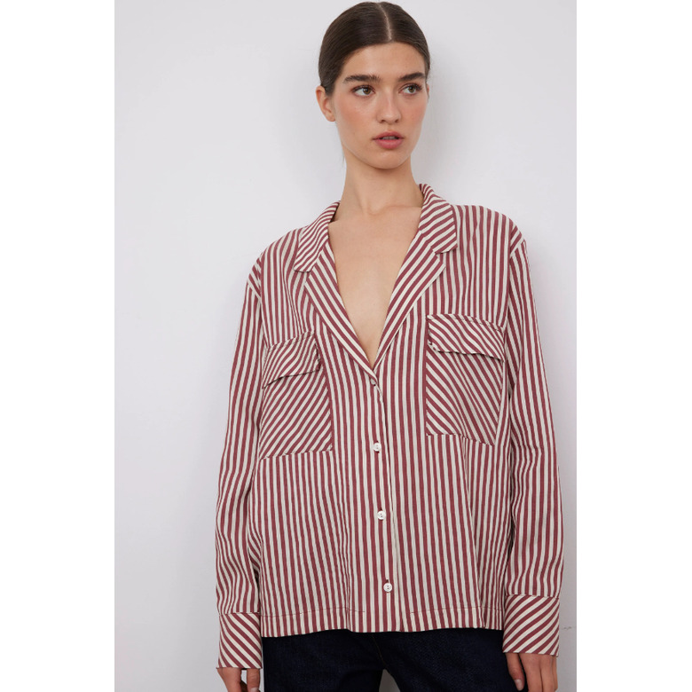 Bad Habits blouse bordeaux 2