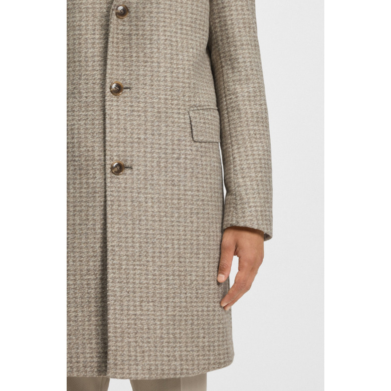 Boss manteau beige 5