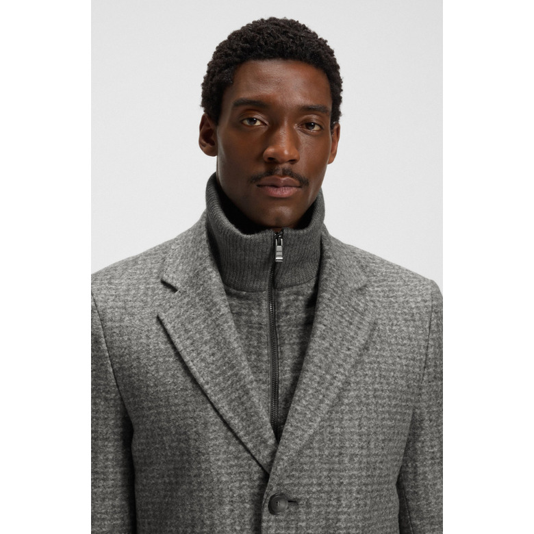 Boss manteau gris 3