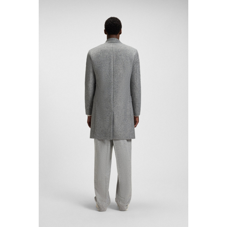 Boss manteau gris 4