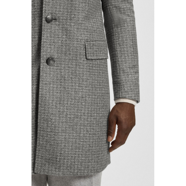 Boss manteau gris 5