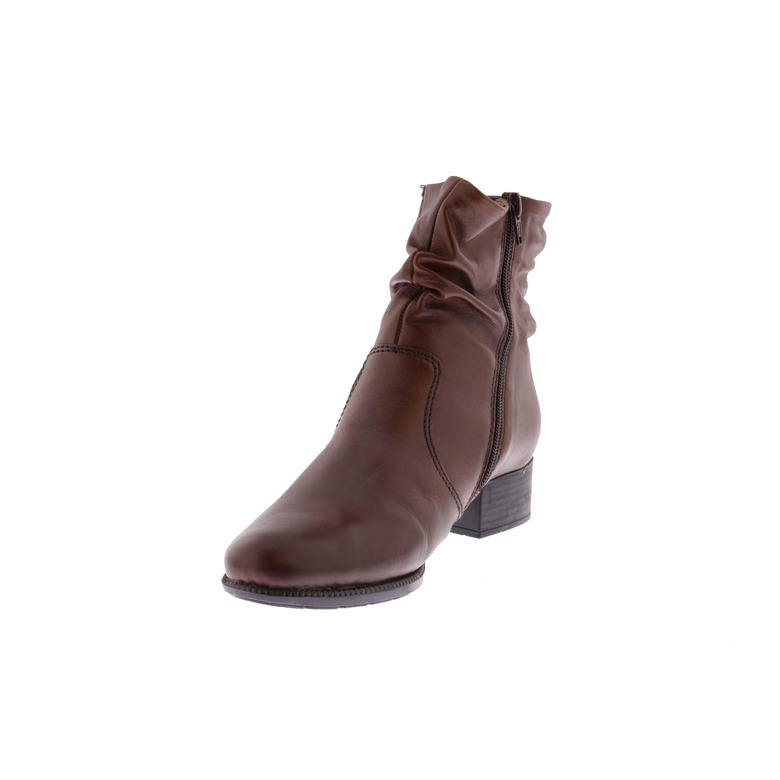 Rieker enkellaarsjes cognac 3
