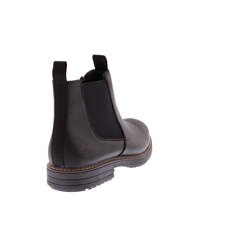 Rieker hoge schoenen zwart 4