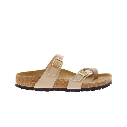 Birkenstock slippers beige