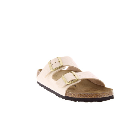 Birkenstock slippers ecru