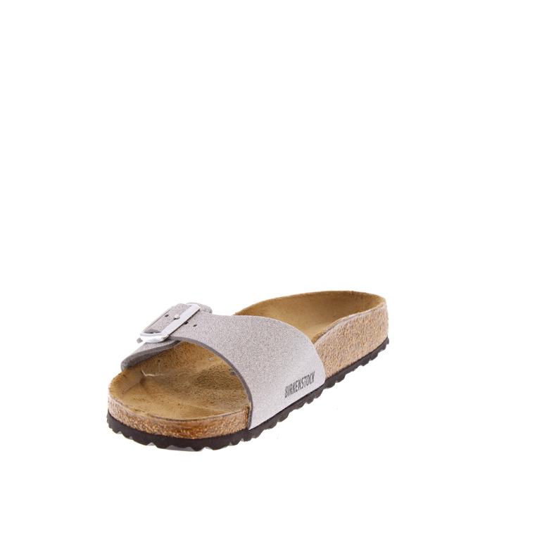 Birkenstock slippers zilver 3