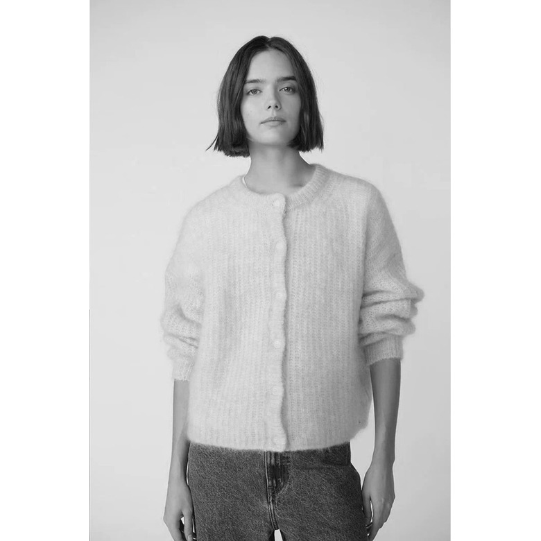 Des Petits Hauts cardigan paars 2