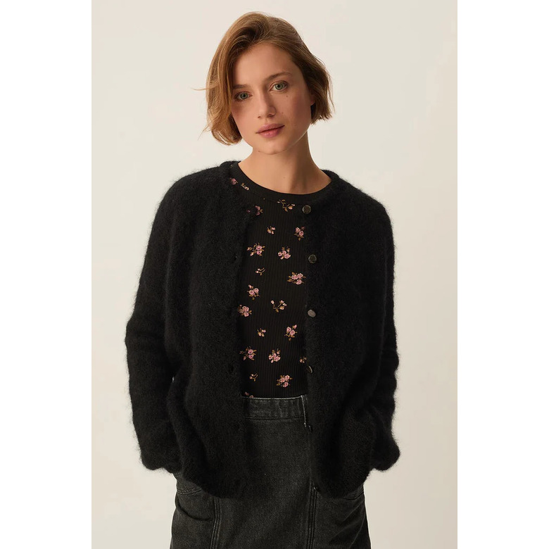 Des Petits Hauts cardigan noir 2