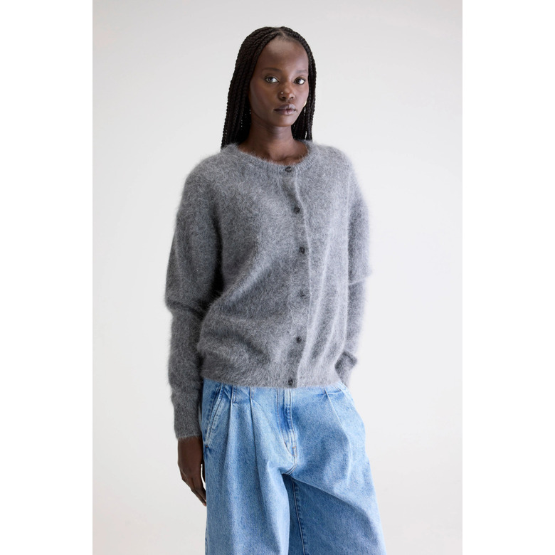 Bellerose cardigan grijs 2