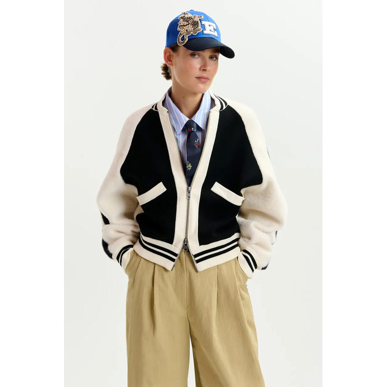 Essentiel strickjacke schwarz 2