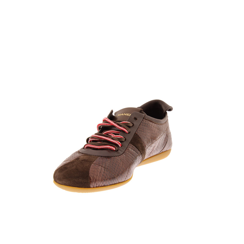 Halmanera sneakers bruin 3