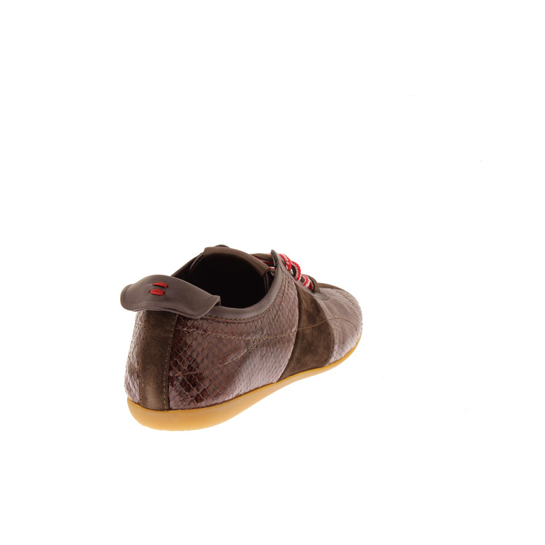 Halmanera sneakers bruin 4