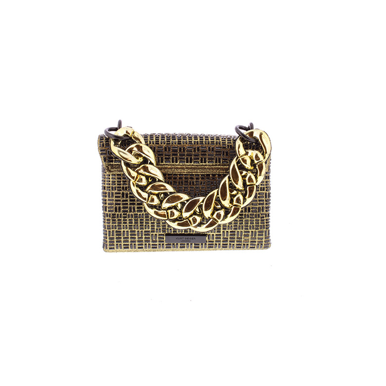 Kurt Geiger crossbody gold 4