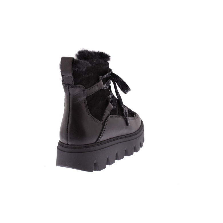 Tamaris veterboots zwart 4