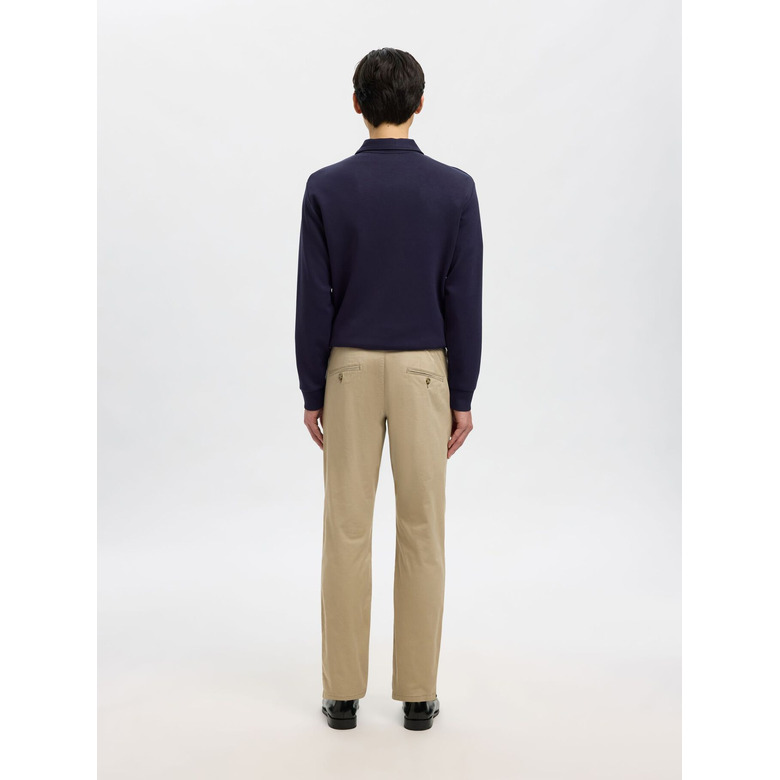 Selected Homme broek 34 inch beige 3