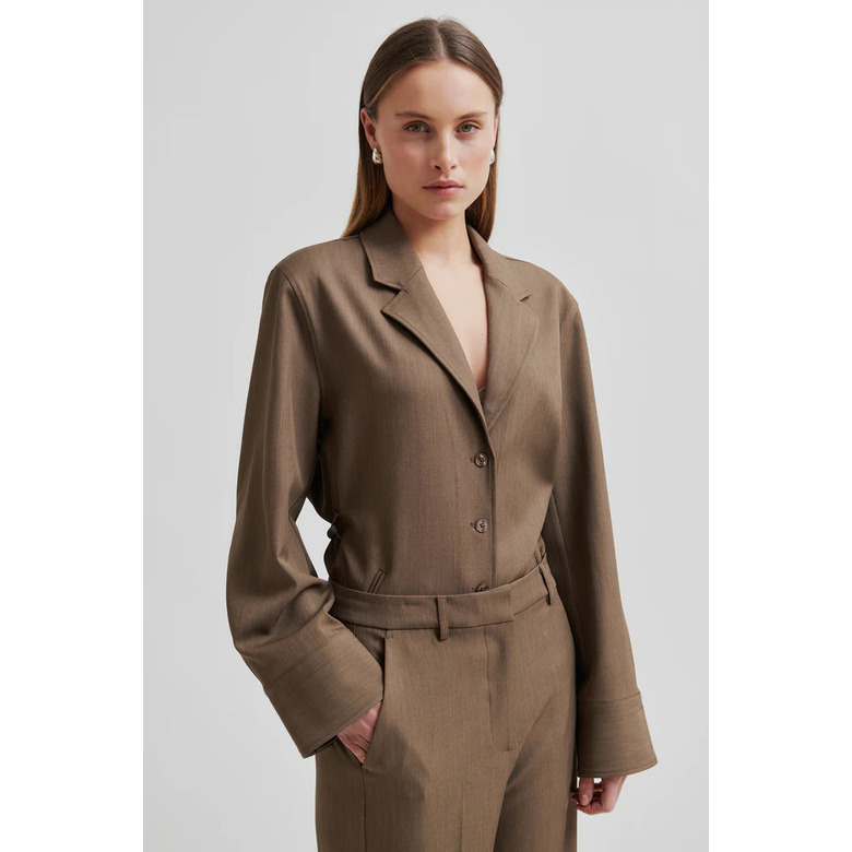 Second Female vest taupe 3