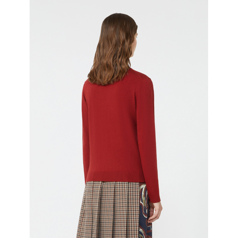 Weekend - Maxmara sweater bordeaux 3