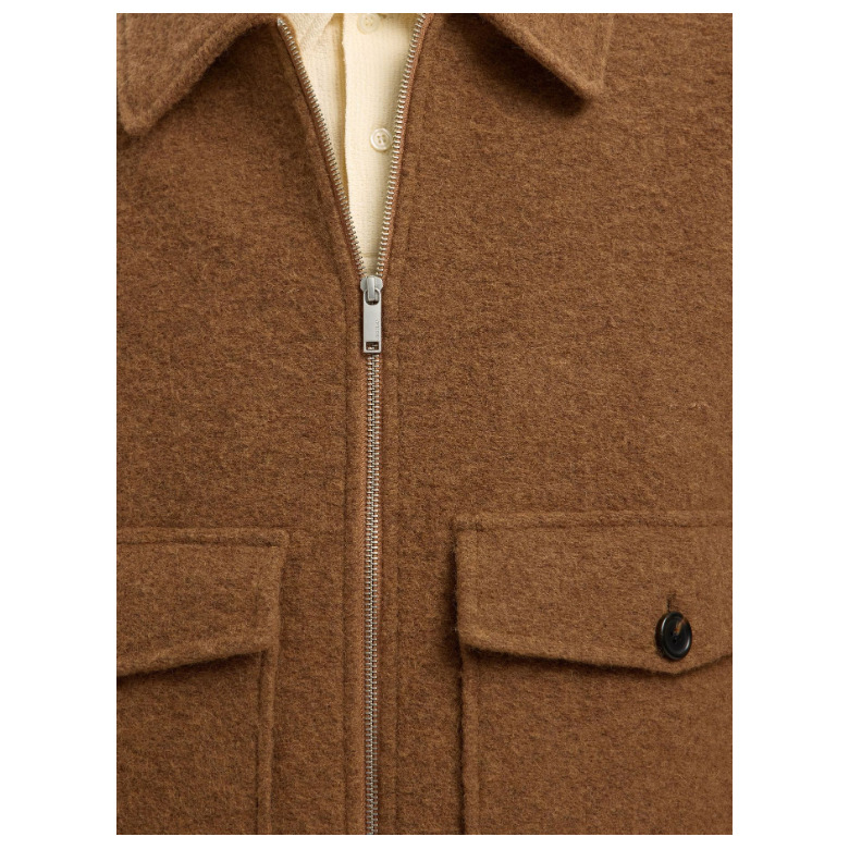 Selected Homme vest cognac 3