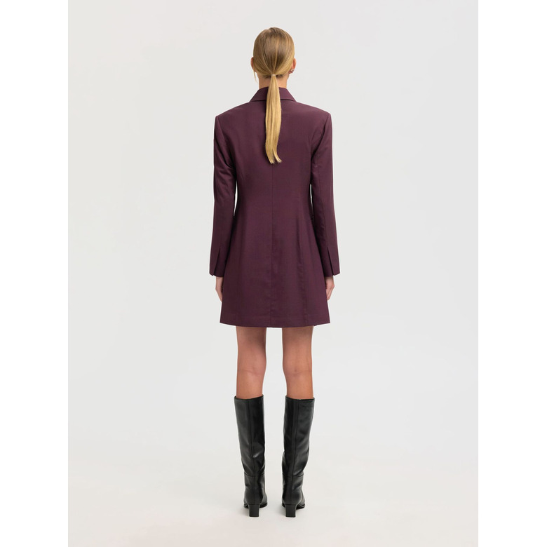 Selected Femme blazer bordeaux 3