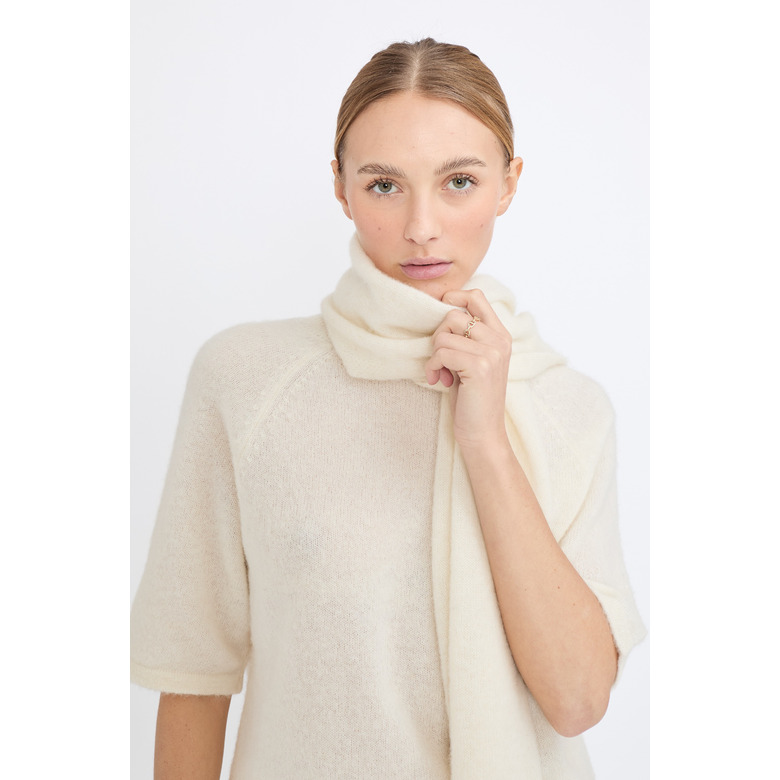 Jeff sjaal ecru 2